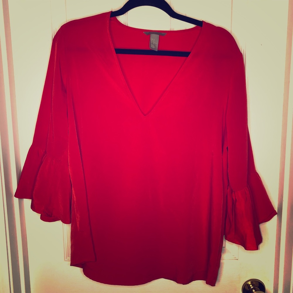H&M Red Blouse